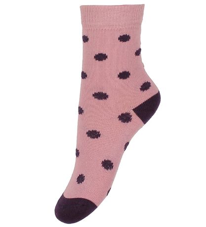 Minymo Socks - 5-Pack - Gray/Pink