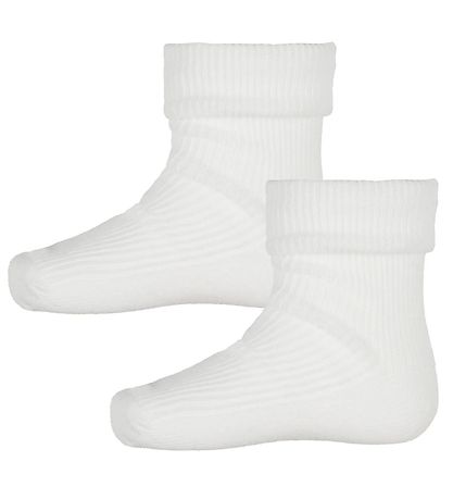 Minymo Socken - 2er-Pack - Weiß