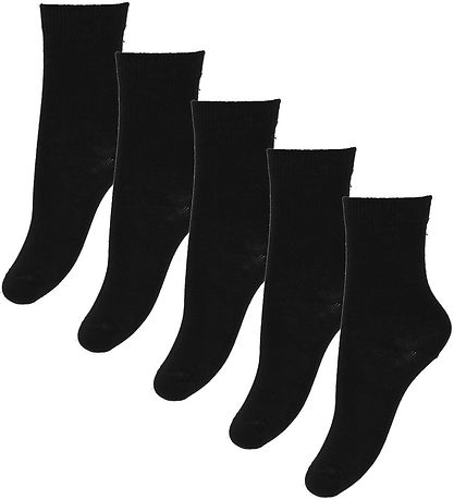 Minymo Socks - 5-Pack - Black