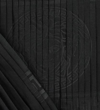 Young Versace Kleid - Schwarz m. Plissé