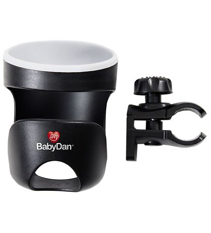 BabyDan Pram Drink Holder - Black