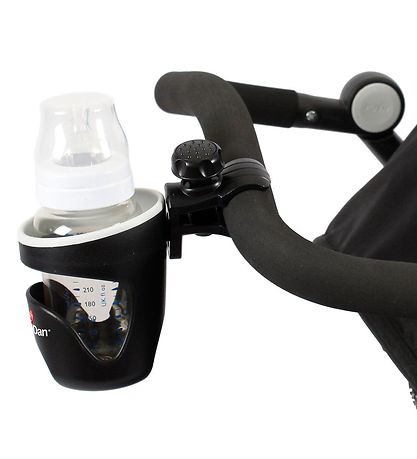 BabyDan Pram Drink Holder - Black
