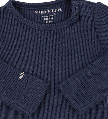 Mini A Ture Samfella L/æ - Ellis - Dökkblátt