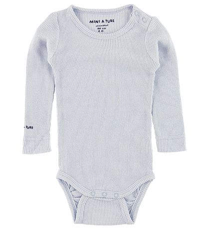 Mini A Ture Samfella L/æ - Ellis - Ljósblátt