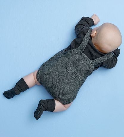 GoBabyGo Halkskydd Strumpor - Bambu - Mörkgrå