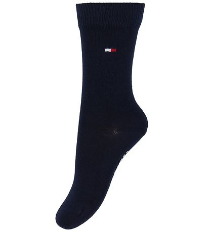 Tommy Hilfiger Chaussettes - 2 Pack - Basic - Rouge/Marine