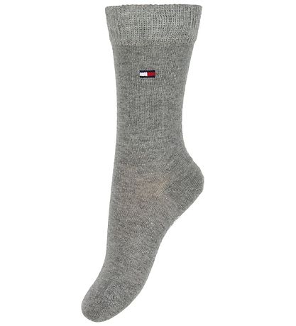 Tommy Hilfiger Socken - 2er-Pack - Basic - Grau Meliert