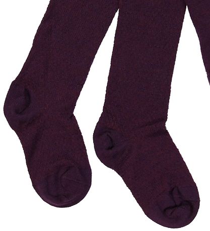 Smallstuff Tights - Wool - Purple