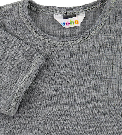 Joha T-shirt - Wool - Grey Melange