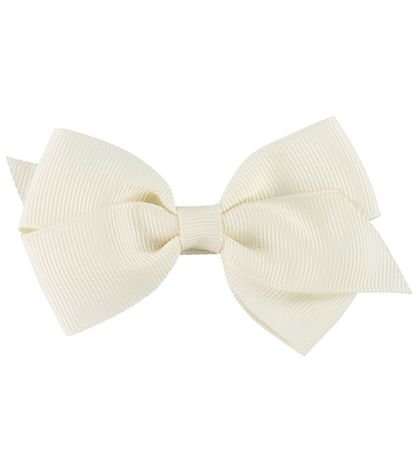 Little Wonders Bow Hair Clip - Emily - 8 cm - Grosgrain - Cream