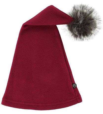 Minymo Weihnachtsmütze - Fleece - Rot