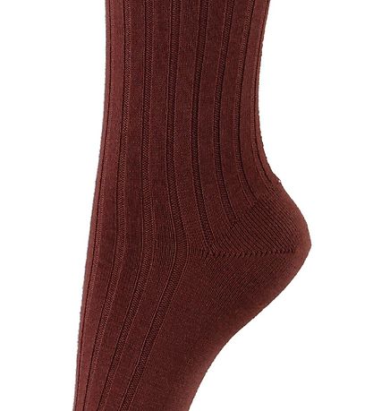 Condor Knee High Socks - Rib - Brown