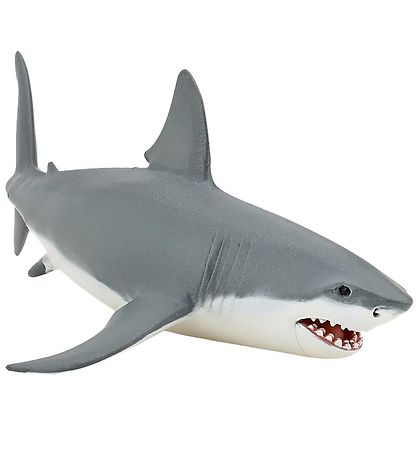 Grand Requin Blanc Papo - L: 18 cm