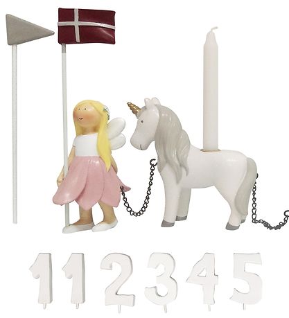 Kids by Friis Afmælislest - 45 cm - Blómálfar