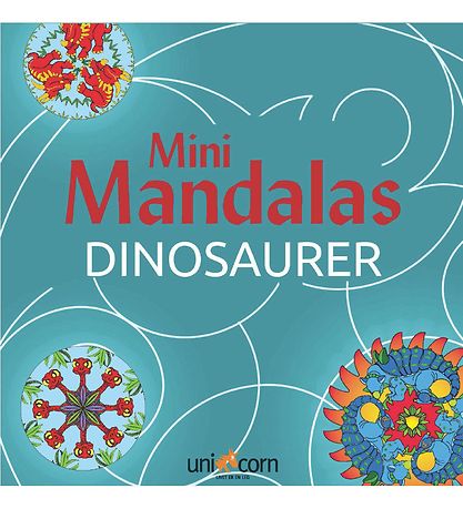 Mini Mandalas Colouring Book - Dinosaurs