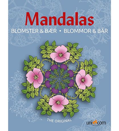 Mandalas Litabók - Blóm og ber