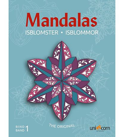 Mandalas Colouring Book - Ice Crystals - Volume 1
