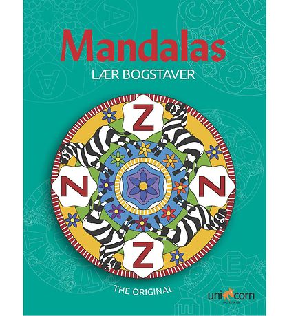 Mandalas Colouring Book - Letters