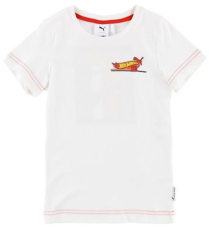 Puma T shirt Hot Wheels White ASAP Shipping KW IE