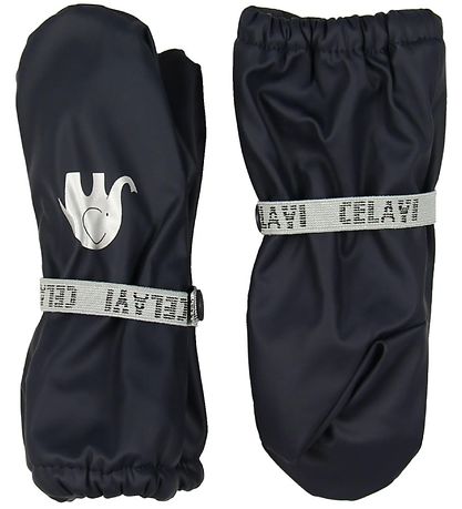 CeLaVi Fäustlinge m. Fleece - PU - Navy