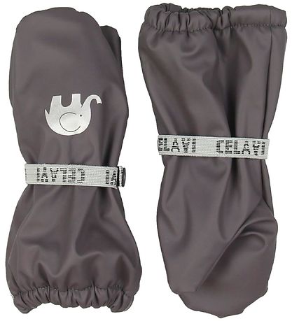 CeLaVi Mittens w. Fleece - PU - Grey