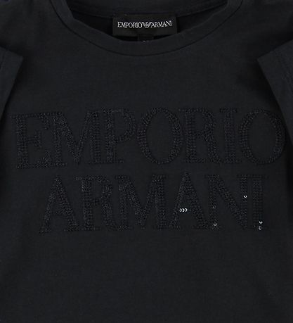Emporio Armani T-shirt - Navy w. Sequins