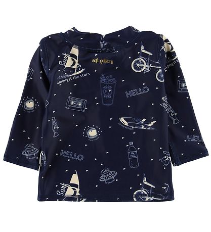Soft Gallery Swim Top L/S - Astin - UV50+ - Starsurfer