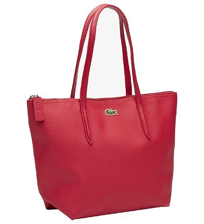 Lacoste Ostoskassi - Small Shopping Bag - Kirsikanpunainen