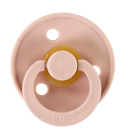 BIBS Colour Schnuller - Gr. 2 - 2er-Pack - Rund - Vanilla/Blush