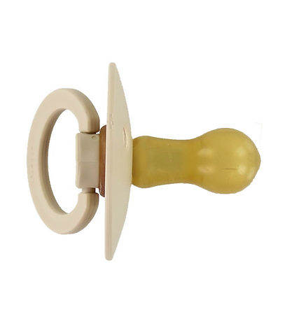 BIBS Colour Pacifiers - Size 2 - 2-Pack - Round - Vanilla/Peach