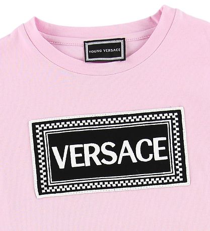 Young Versace T-shirt - Pink w. Logo