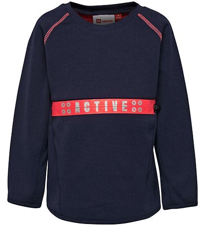 LEGO® Wear Blússa - Dökkblátt/Neon Bleikt