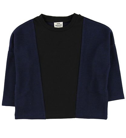 Mads Nørgaard Pullover - Trustina - Navy/Schwarz