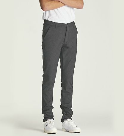 Grunt Trousers - Dude - Light Grey Melange