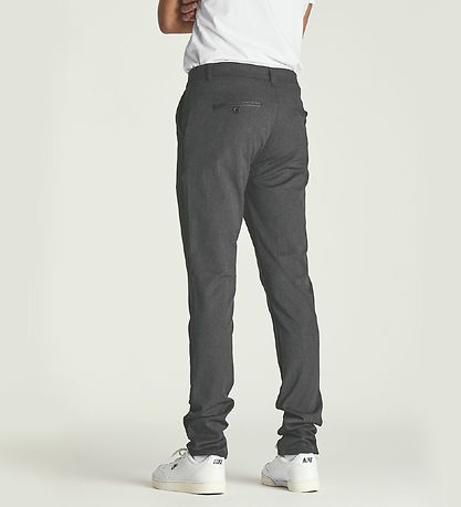 Grunt Trousers - Dude - Light Grey Melange