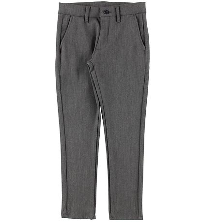 Grunt Trousers - Dude - Light Grey Melange