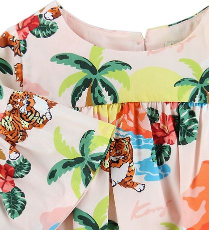 Kenzo Kleid - Puder m. Tiger