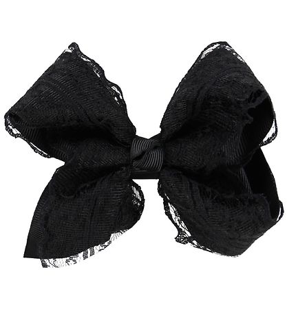 Pince à Cheveux en Forme de Noeud Little Wonders - 9 cm - Noir a