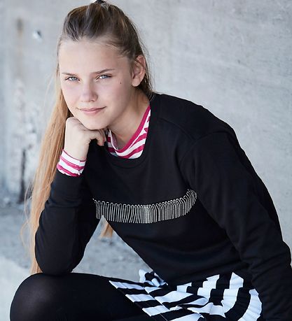 Hound Sweatshirt - Schwarz m. Struktur
