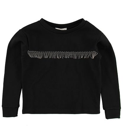 Hound Sweatshirt - Schwarz m. Struktur