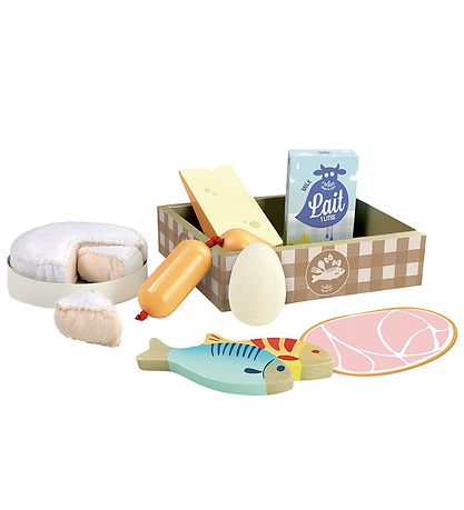 Vilac Play Food - Fish, Meat & Cheese