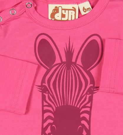 DYR Blouse - Snarl - Pink w. Zebra