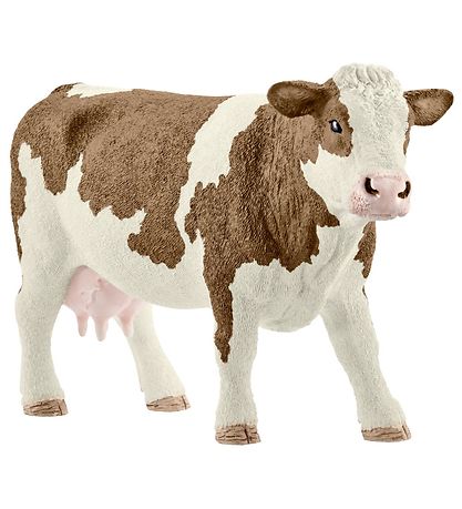 Schleich Eläimet - Punaisenkirjava Lehmä - K: 8 cm 13801