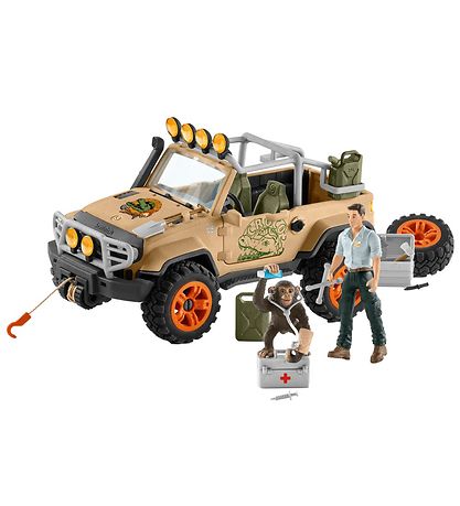 Schleich Wild Life - 24 cm - Vehicle w. Winch 42410