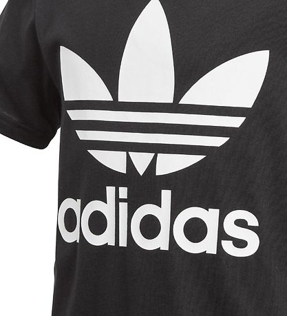 adidas Originals T-Shirt - Trefoil - Schwarz