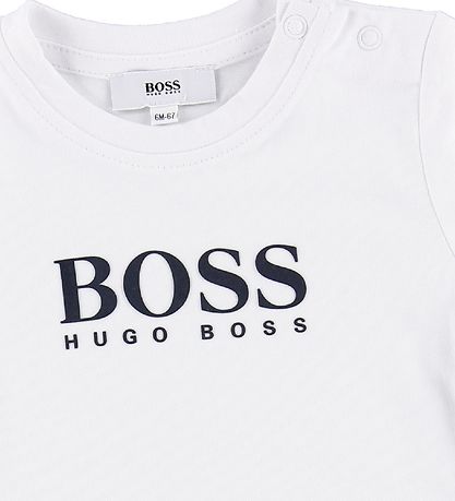 BOSS T-shirt - White w. Logo