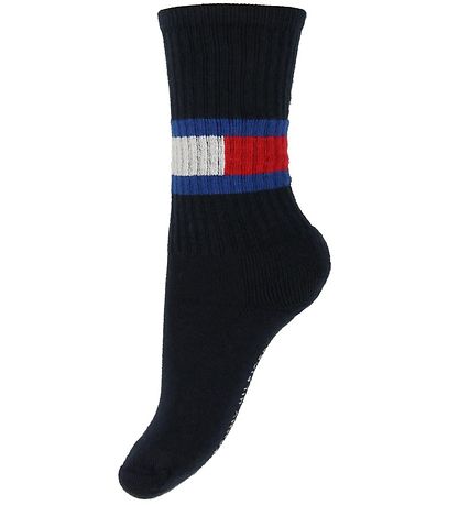 Tommy Hilfiger Socken - 2er-Pack - Flagge - Rot/Schwarz