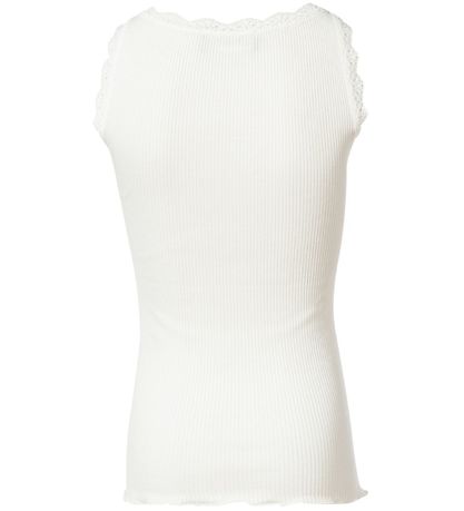 Rosemunde Top - White w. Lace