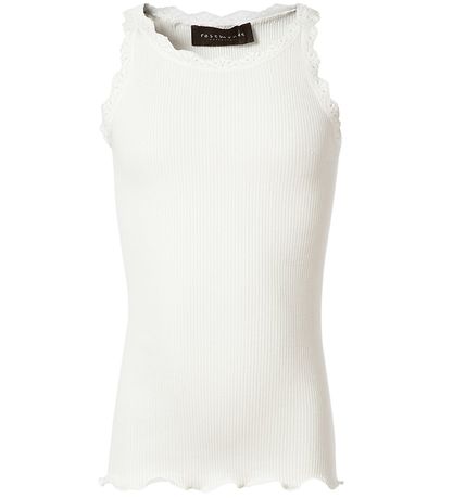 Rosemunde Top - White w. Lace