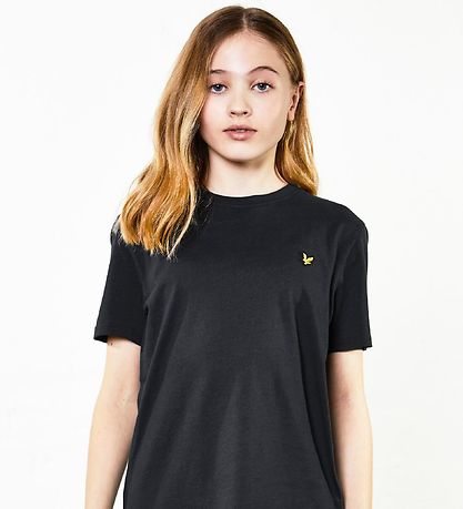 Lyle & Scott Junior T-shirt - Black w. Logo